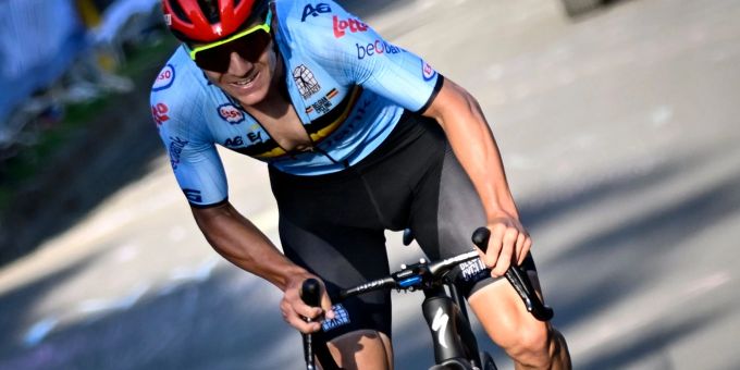 Gewinnt nach der Strassen-WM auch die UAE-Tour: Remco Evenepoel. Gewinnt nach der Strassen-WM auch die UAE-Tour: Remco Evenepoel.
