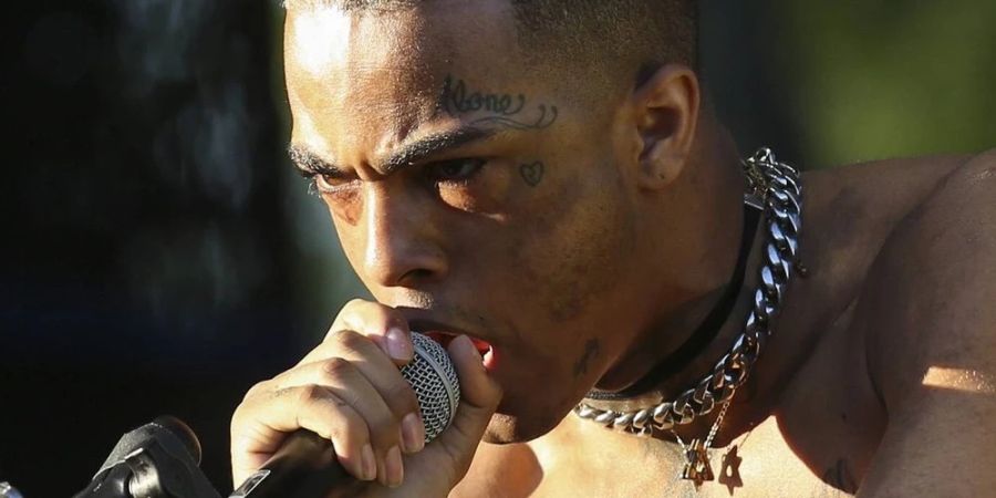 XXXTentacion während eines Auftritts im Mai 2017.