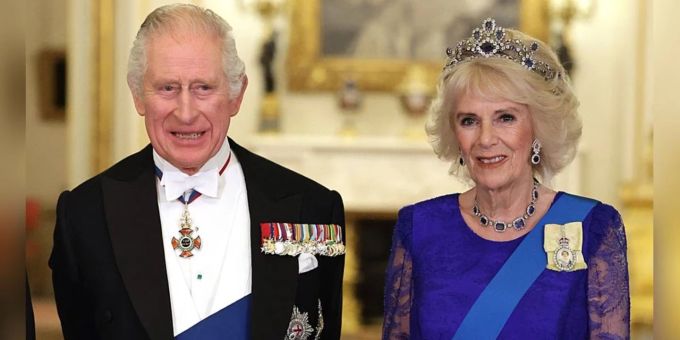 König Charles III. und Ehefrau Camilla werden am 6. Mai gekrönt. könig charles