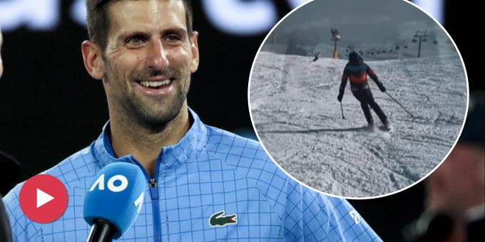 Nach Halbfinal-Sieg - Djokovic: «Fordere Federer zum Ski-Rennen raus»
