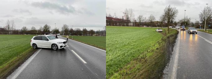 Verletzt wurde beim Unfall niemand. Verletzt wurde beim Unfall niemand.