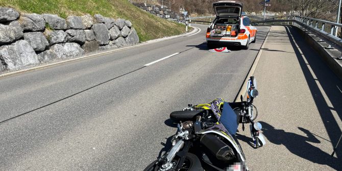 Berneck SG Unfall