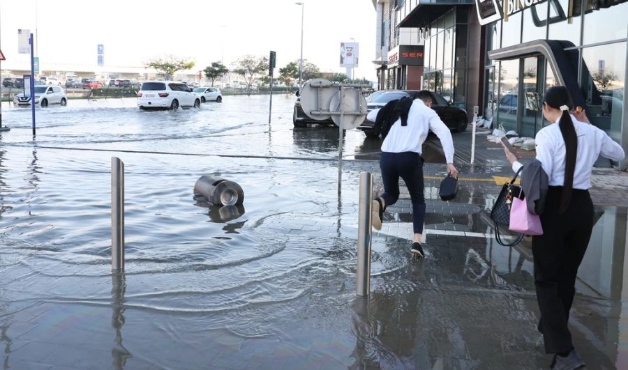 Zuletzt spielte das Wetter in Dubai verrückt.