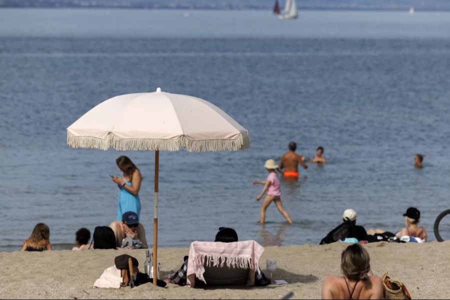 Die Bevölkerung erlebte eine regelrechte Achterbahnfahrt von fast 30 Grad ...