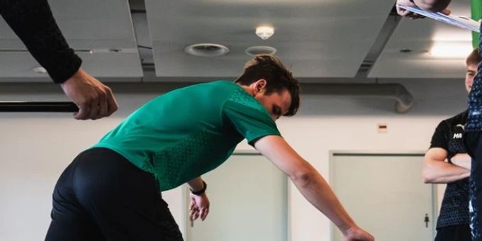 Espen starten - Hier schwitzen die FCSG-Spieler beim Leistungstest