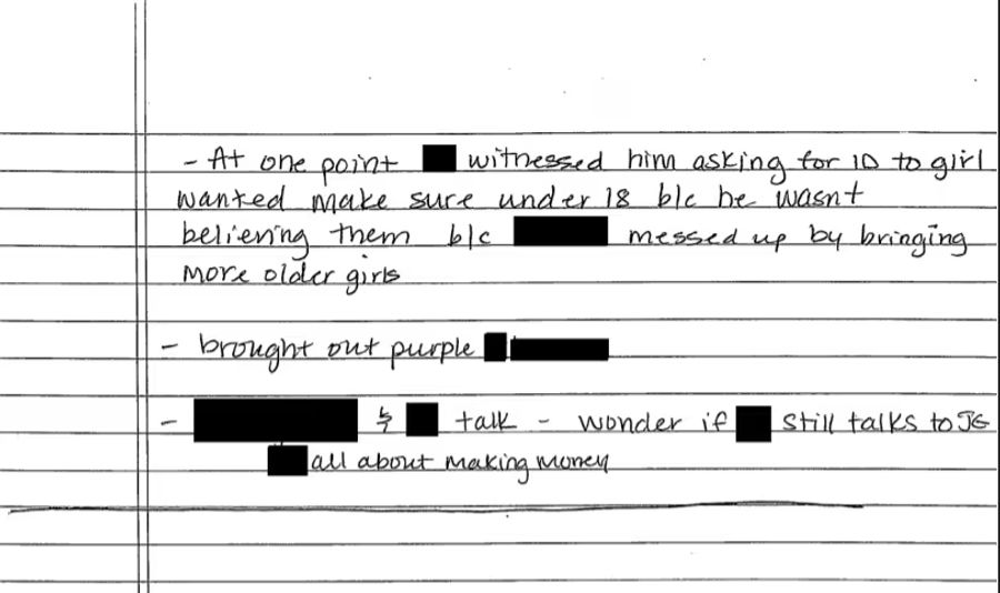 Ein Zeuge sagte aus, er habe gesehen, wie Epstein ein Mädchen nach dem Ausweis gefragt habe.