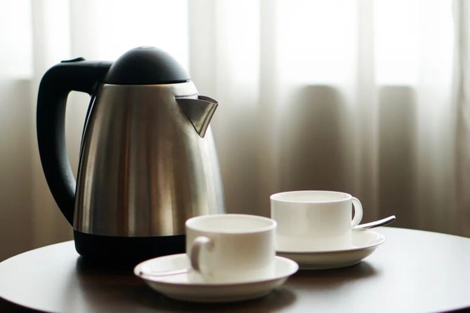 Kaffeetassen, Wasserkocher