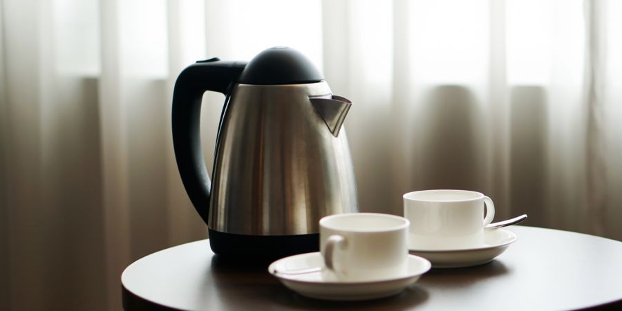 Kaffeetassen, Wasserkocher