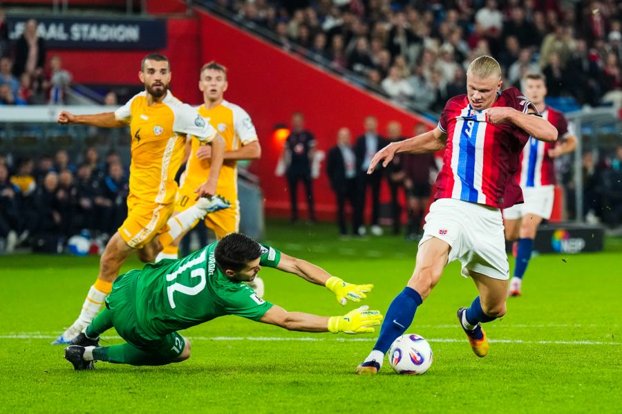 Erling Haaland Norwegen Moldawien
