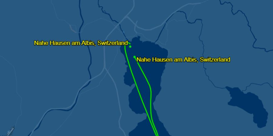 Flugzeug Zugersee