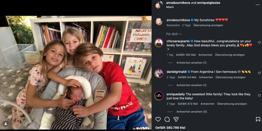 anna kournikova enrique iglesias