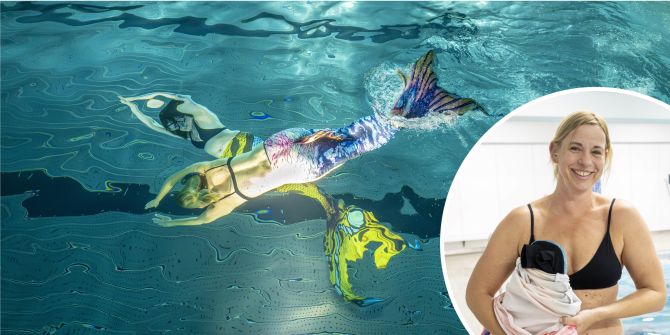 Meerjungfrau Silvia Malagon Bern