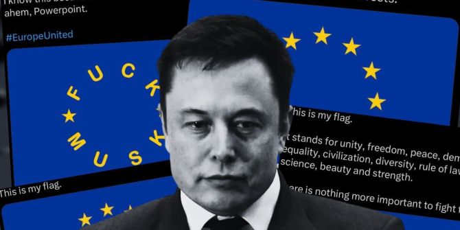 Musk X Protest EU