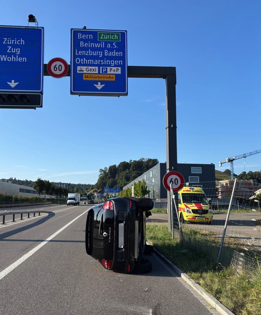 Lenzburg Unfall