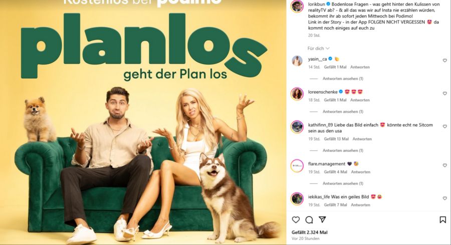 Die Wahrheit hinter ihrem Reality-TV-Einstieg verraten Denise und Lorik in ihrem neuen Podcast.