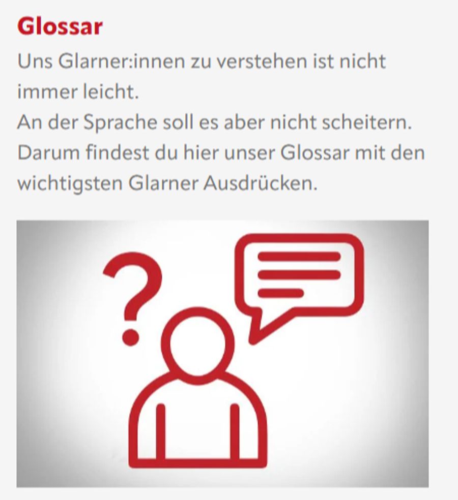 Das ESAF 2025 spricht auf seiner Website von «Glarner:innen».