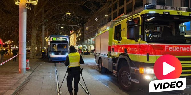 Tramunfall Zürich