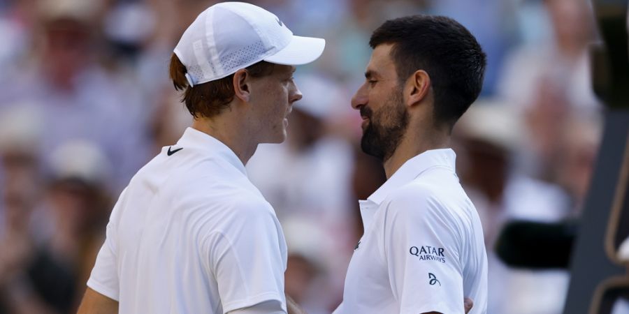 Jannik Sinner Novak Djokovic