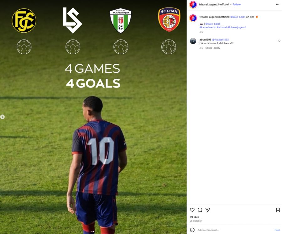 Kaio Eduardo FC Basel