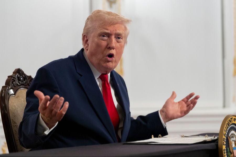 Trump bezeichnete den Täter als «Monster», die Tat sei ein «Akt des Terrors».