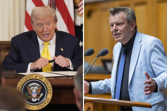 Donald Trump Reto Nause