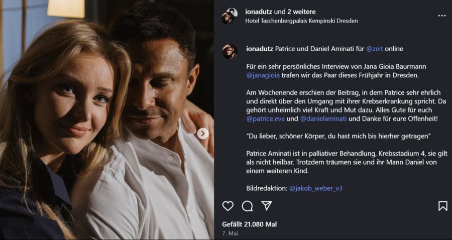 Daniel Patrice Aminati Wochen