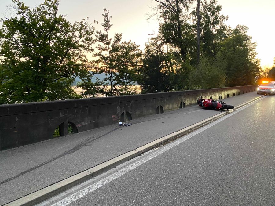 Unfall Walchwil