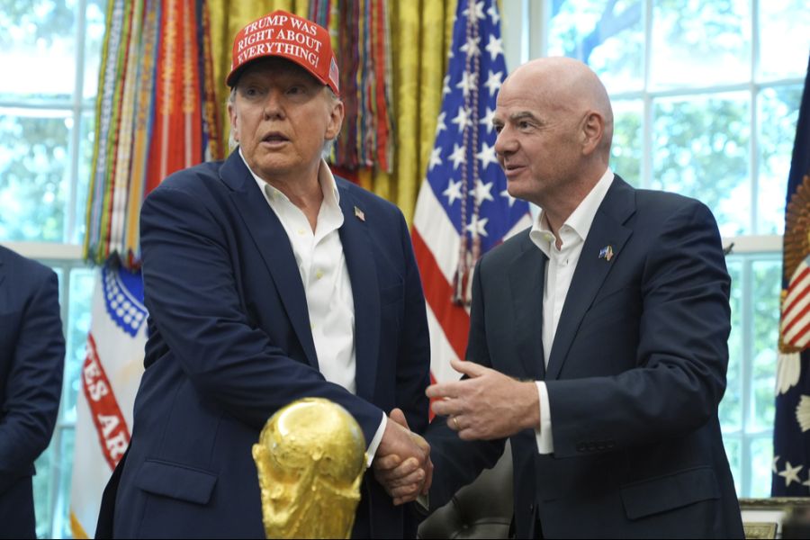 Gianni Infantino hat erneut Donald Trump getroffen.