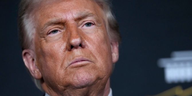 Sieht Probleme bei den Übernahmeplänen: US-Präsident Donald Trump