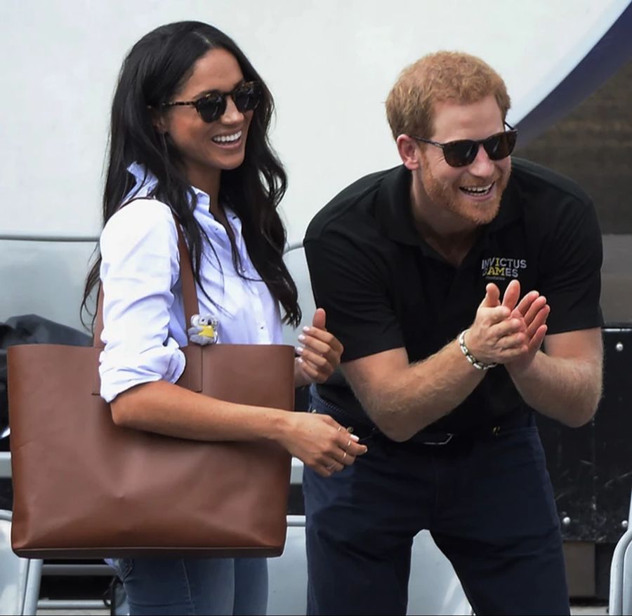 Meghan und Prinz Harry lernten sich 2016 kennen. Hier beim ersten gemeinsamen Auftritt im September 2017.