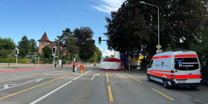 Unfall in Solothurn