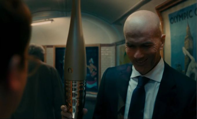 Zinedine Zidane übernimmt eine Rolle bei der Eröffnungsfeier. Olympia 2024
