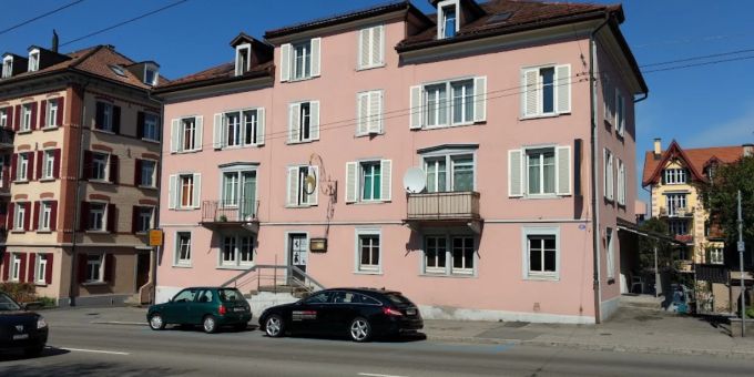 Das Hotel Rössli in St. Gallen – ein Treffpunkt der Drogenszene. rössli st gallen