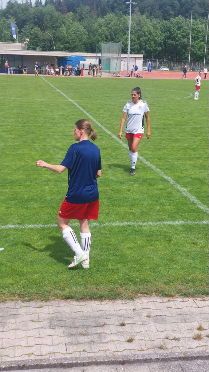 Ilaria Castignetti (rechts) und Sonja Lundsgaard-Hansen vom FC Breitenrain. fc breitenrain