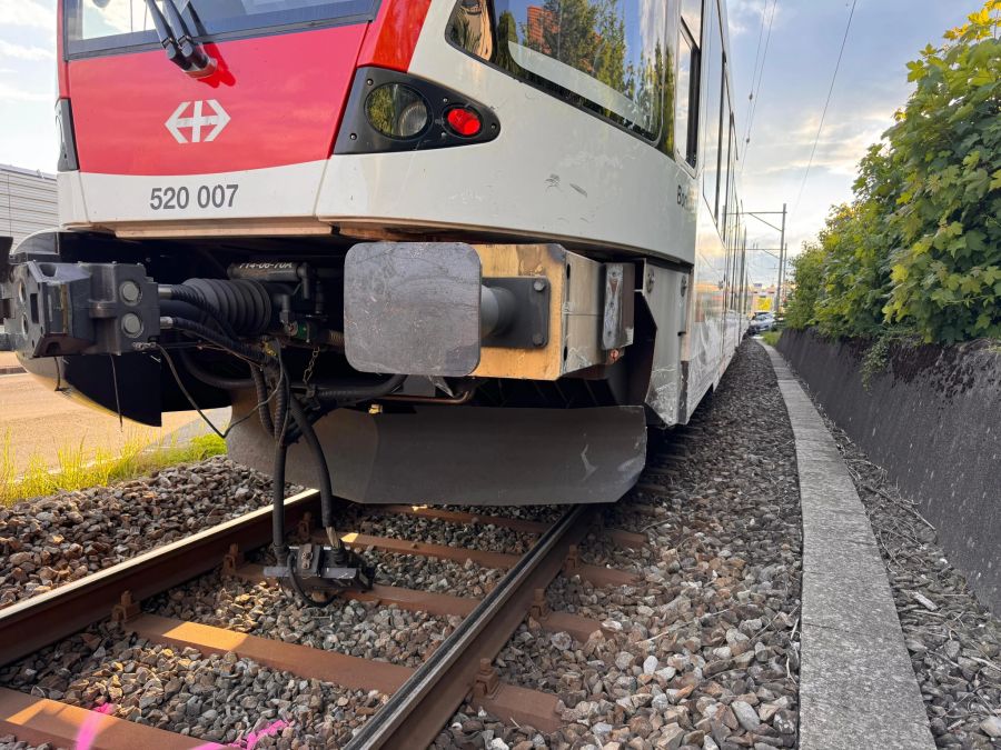 Laut Luzerner Polizei wurde dabei eine Person leicht verletzt.