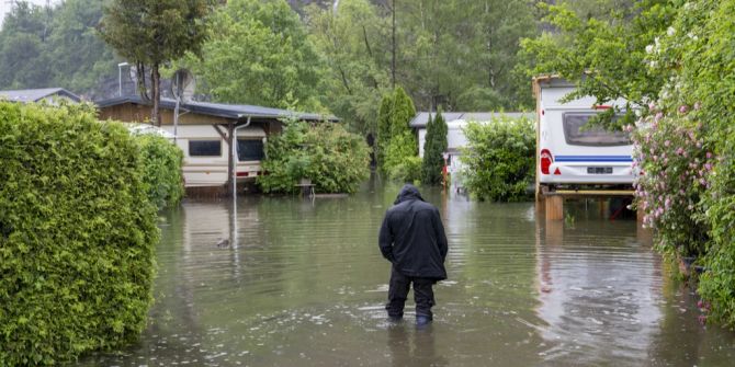 Hochwasser Regen Schweiz