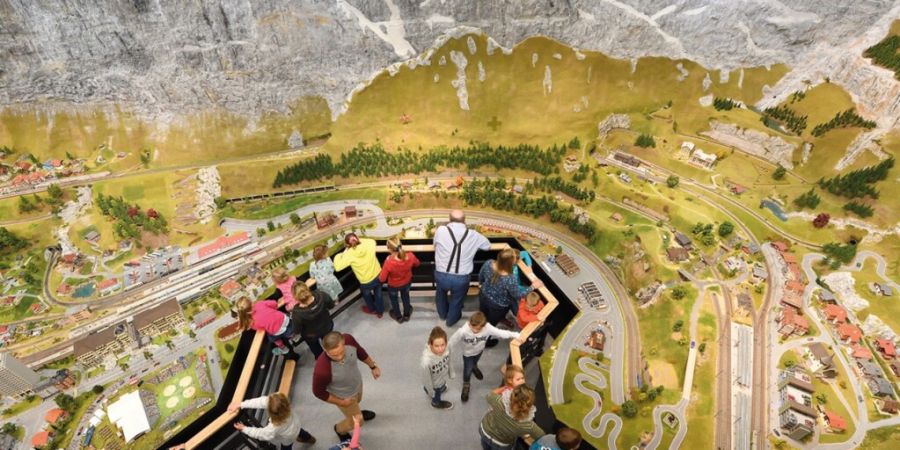 Die Miniaturwelt «Smilestones» in Neuhausen am Rheinfall wird am kommenden Wochenende am neuen Standort wiedereröffnet.