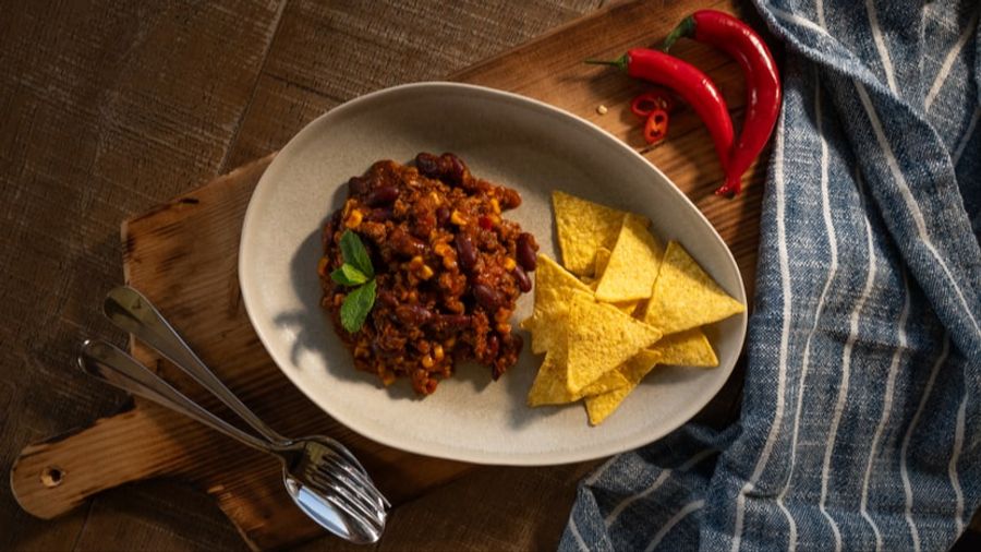 Auch das Hackfleisch...