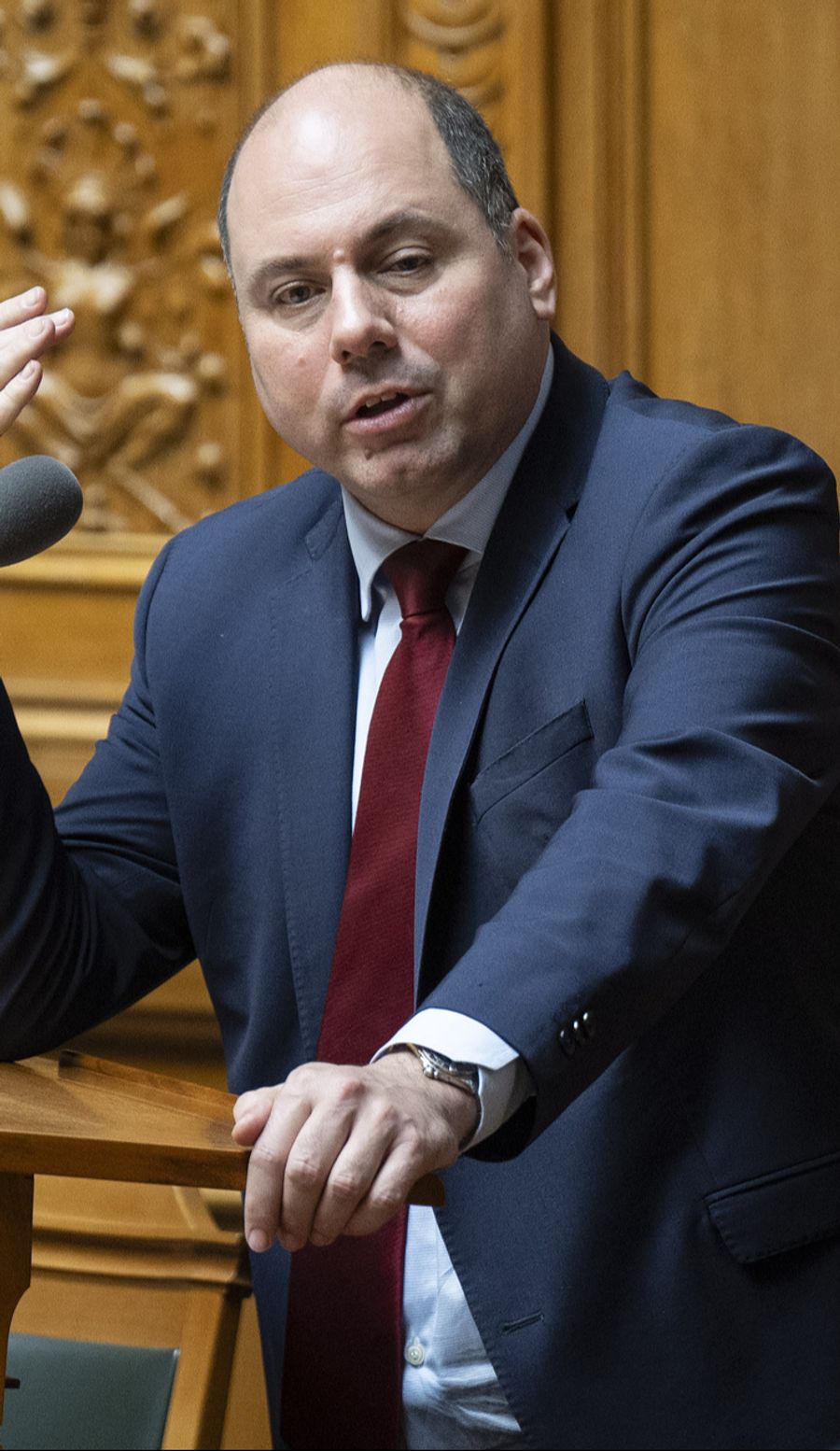 Selber ist Mauro Tuena überzeugter Kuhmilchtrinker.