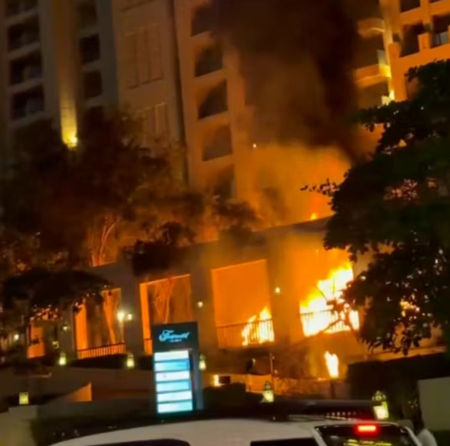 Feuer Dubai