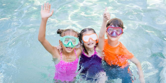 Kinder Planschbecken Wasser Schwimmbad