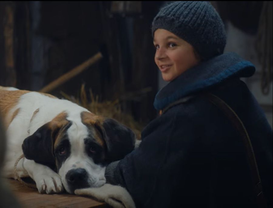 Der Familienfilm «Mein Freund Barry» handelt von der Freundschaft zwischen dem Buben Georg und dem Bernhardiner «Barry».
