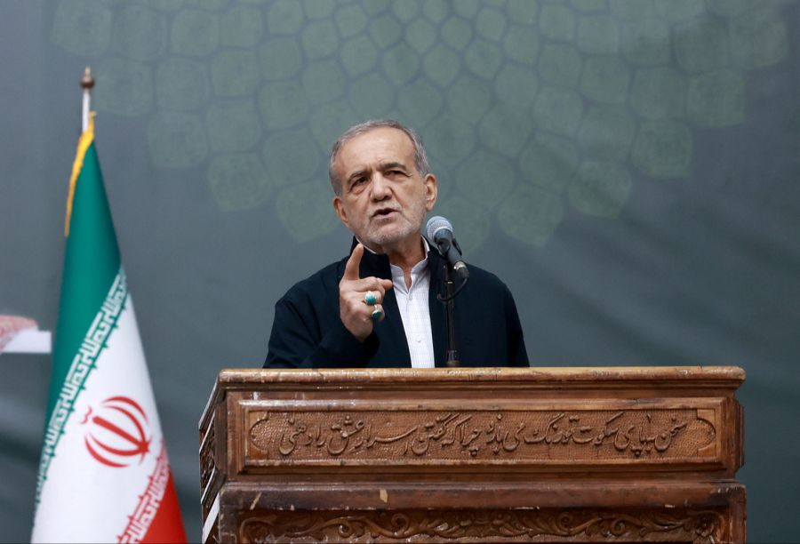 Irans Präsident Massud Peseschkian