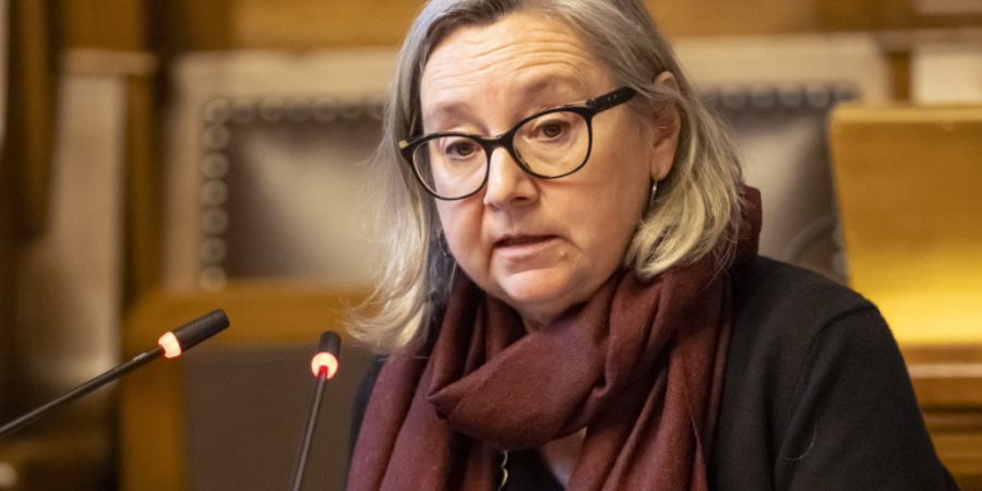 Die Basler Grossrätin Patrizia Bernasconi (Basta) wehrte sich mit Unterstützung aus allen Fraktionen dagegen, dass die Frist für die Behandlung ihrer Motion verlängert wird. (Archiv...