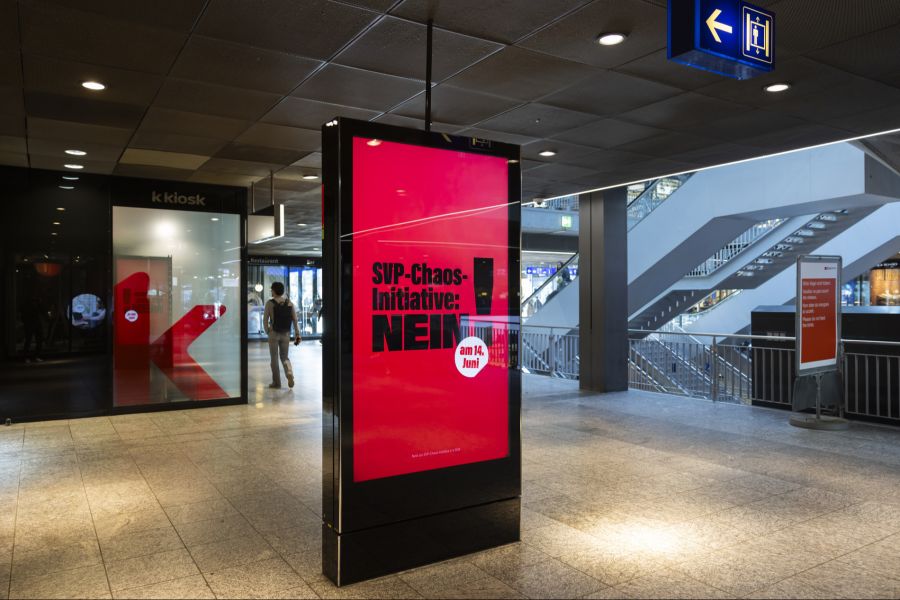 Chaos-Initiative Nein Plakat SGB