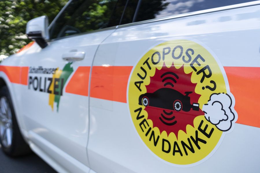 Vor allem in den Sommermonaten bereiten Autoposer der Polizei viel Sorgen.
