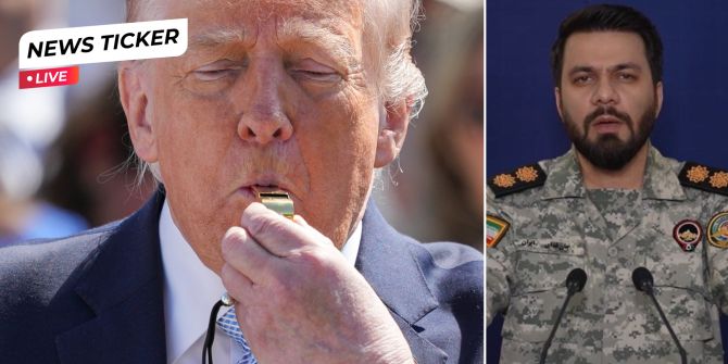 Donald Trump Iran-Krieg