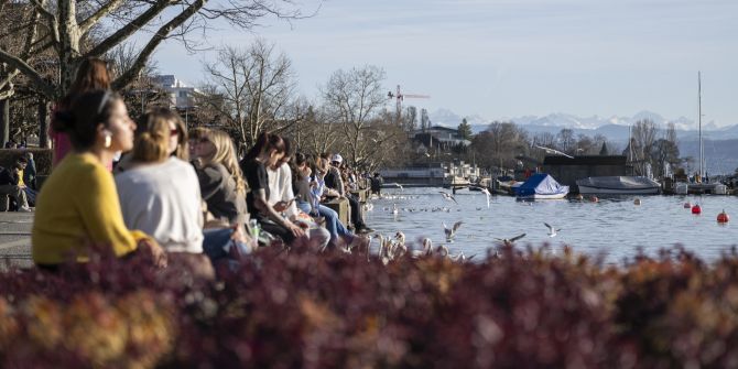 Milde Temperaturen Wetter
