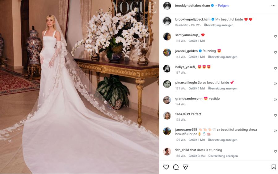 Nicola musste kurzerhand ein neues Hochzeitskleid finden.