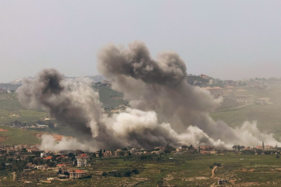 Bombardierung Israel